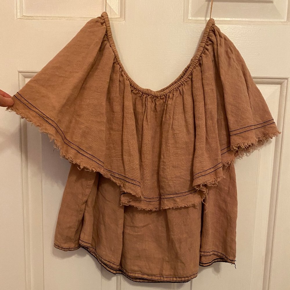 ZARA Linen Top